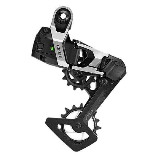 SRAM RED XPLR AXS Rear Derailleur - For RED XPLR 1x 13-Speed 46t Max UDH Hangerless Battery Not Included BLK/Silver E1-Goodwynn's