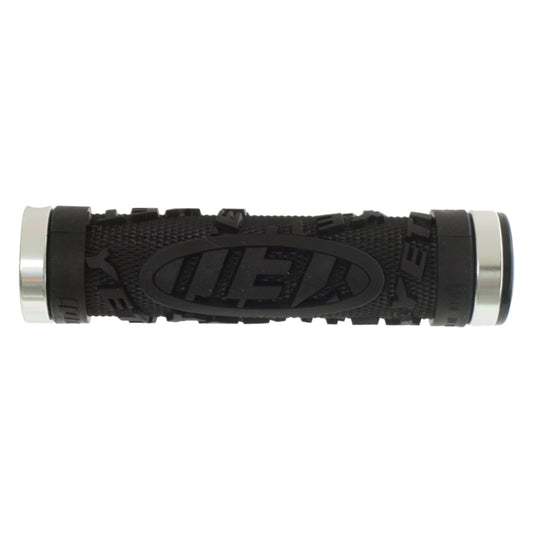 Odi YETI HARD CORE Black w/ Silver Clamps 130mm Dual Lock On-Goodwynn's