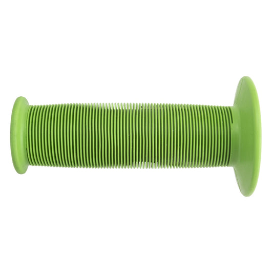 Odi Mushroom Single Ply Grips Lime Green 120mm w/ Flange-Goodwynn's