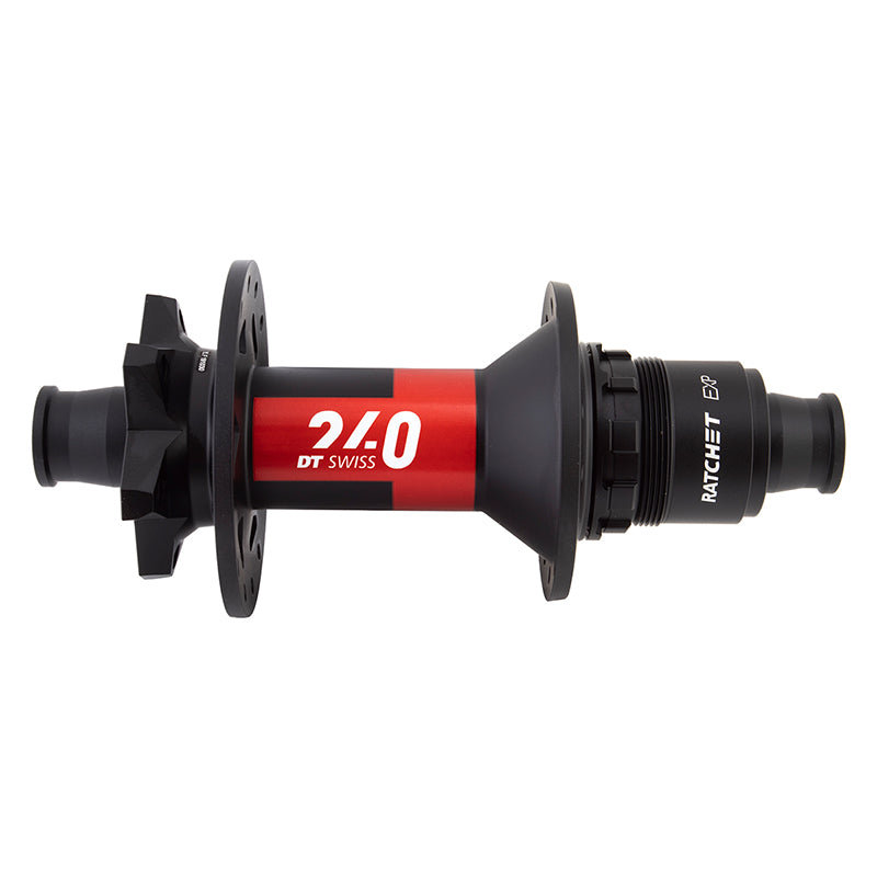 DT Swiss 240 EXP Rear Hub - 12 x 148mm 6-Bolt XD Black/Red 28H 36pt