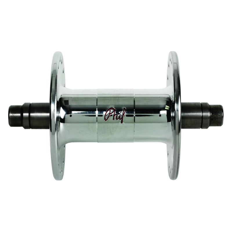 Phil Wood High-Flange Front Hub - 9 x 1 x 100mm Rim Brake Polished Silver 32h-Goodwynn&#39;sGoodwynn&#39;s