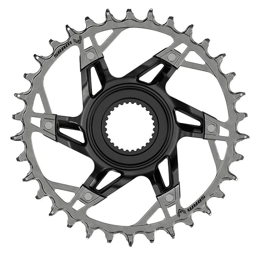 SRAM Bosch DU38 XX T-Type Chainring Teeth: 36 Speed: 12 BCD: Direct Mount Bosch DU38 Steel Black-Goodwynn's