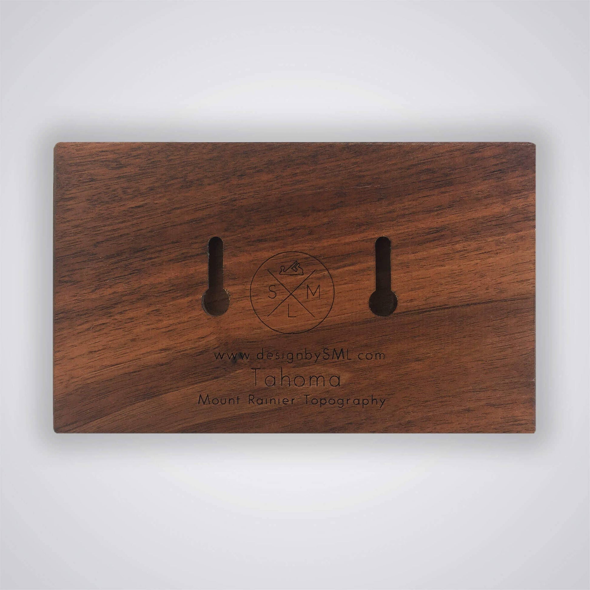 SML | Simple Modern Living - Solid Wood Bottle Opener with Mountain Topography: Mt Hood / Walnut-Goodwynn&#39;sGoodwynn&#39;s