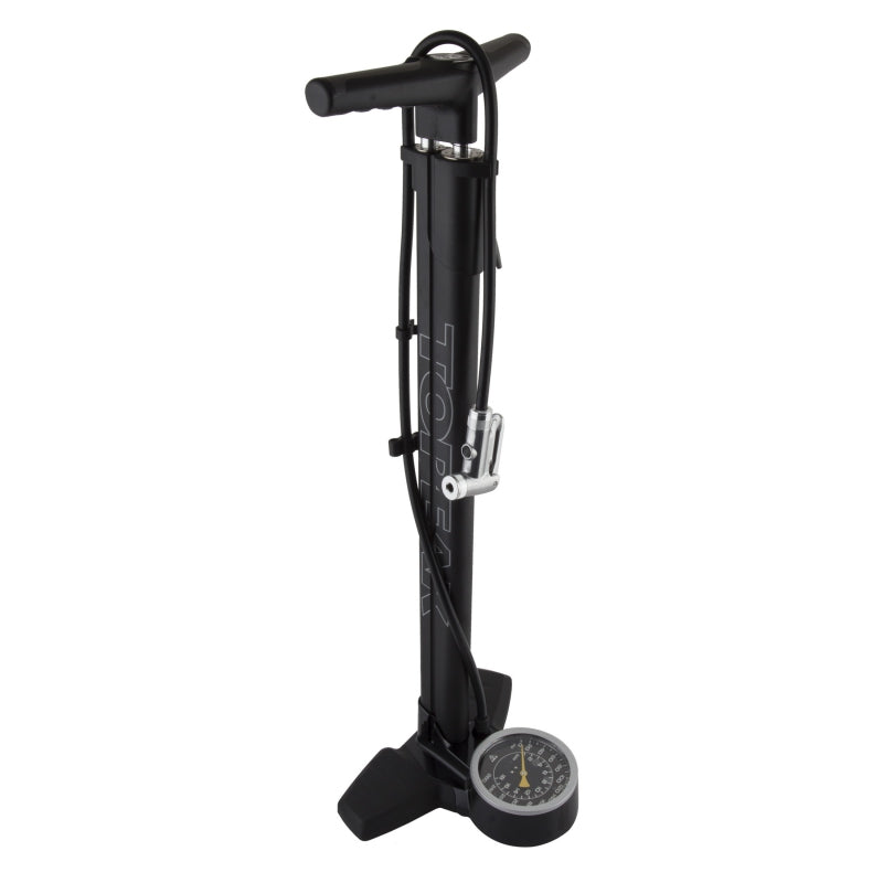 Topeak Joe Blow Ace DX Floor pump Analog PV/SV 260psi 29.1` Aluminum Black-Goodwynn&#39;sGoodwynn&#39;s