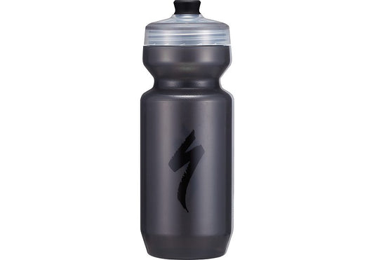 Specialized 22 oz purist omni bottle s-logo smoke/trans 22 oz-Goodwynn's