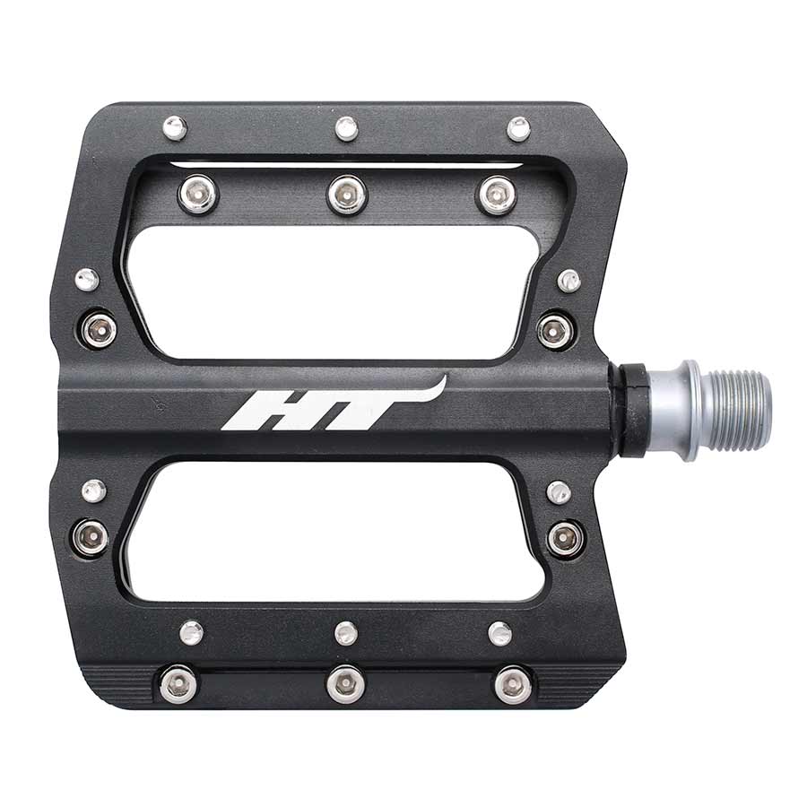 HT AN14A Nano Pedals - Platform Aluminum 9/16" Black