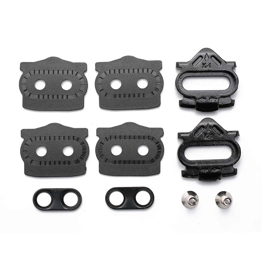 HT Components X1 Cleats Compatibility: 878 X1 X2 T1 D1 M1 X2-SX T1-SX Float: 4° Black Kit-Goodwynn&#39;sGoodwynn&#39;s