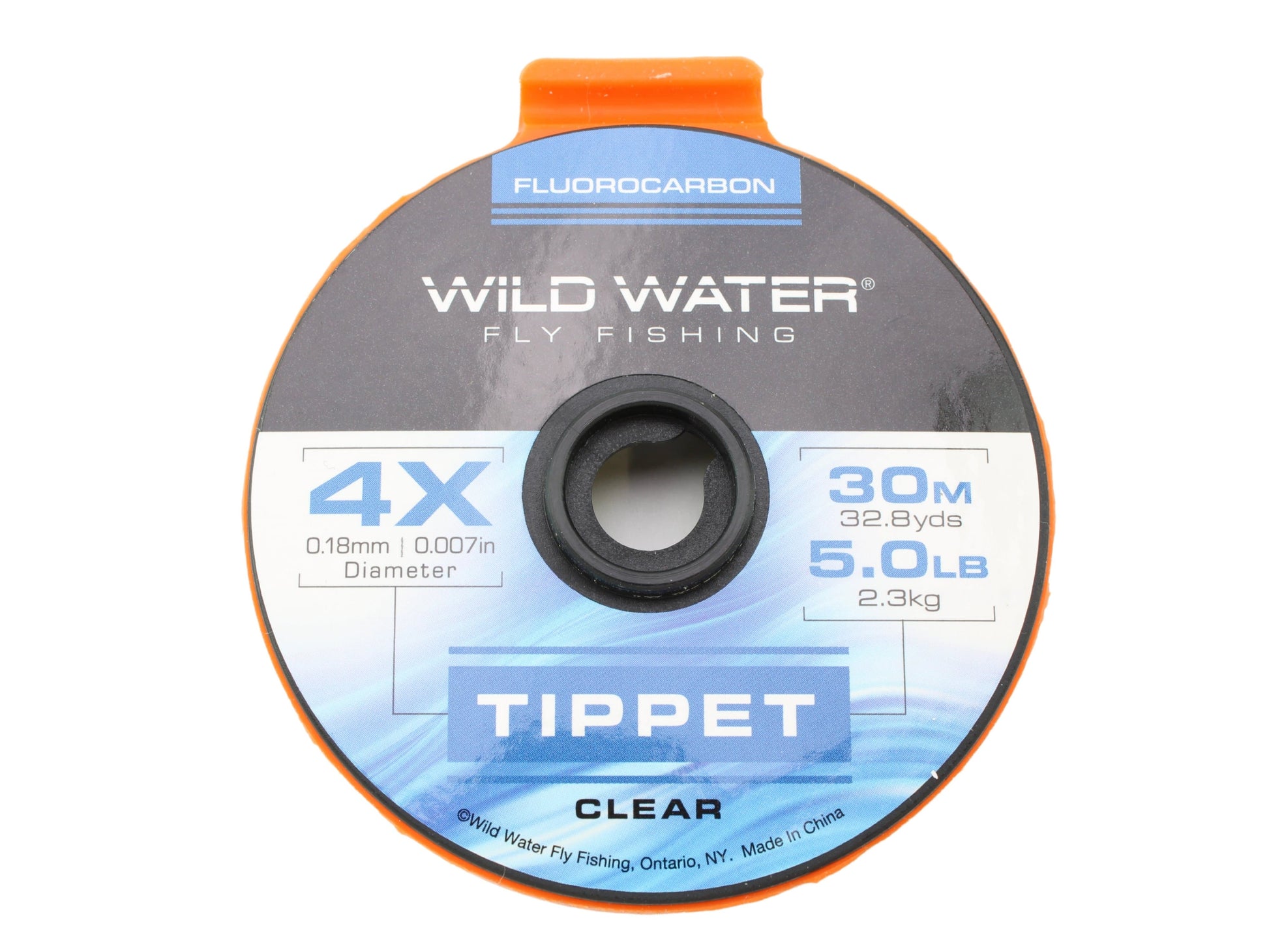 Wild Water Fly Fishing Fluorocarbon Tippet Spool 4X, 30m-Goodwynn&#39;sGoodwynn&#39;s