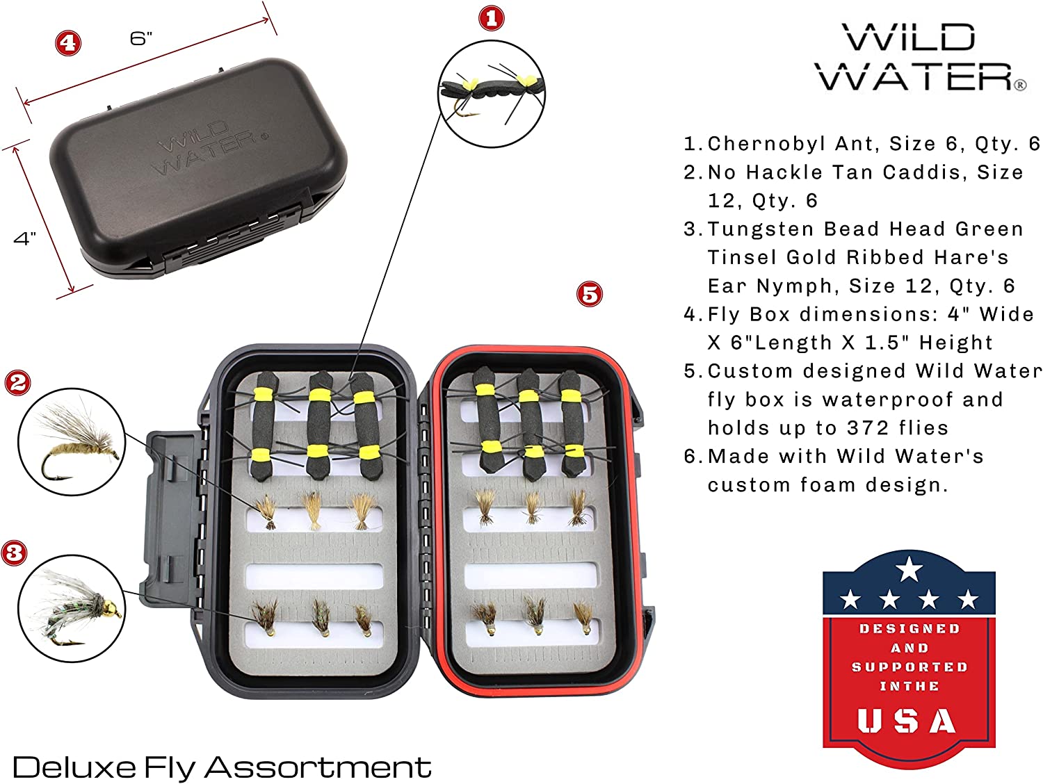 Wild Water CNC Fly Reel Fly Fishing Combo, 9ft 3/4 wt-Goodwynn&#39;sGoodwynn&#39;s