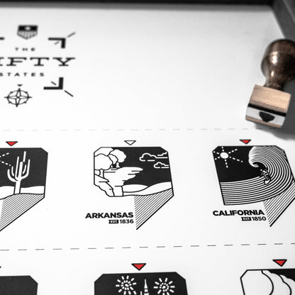 The Fifty States Register Print