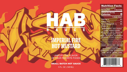 HAB Sauce - Imperial Fire Hot Mustard