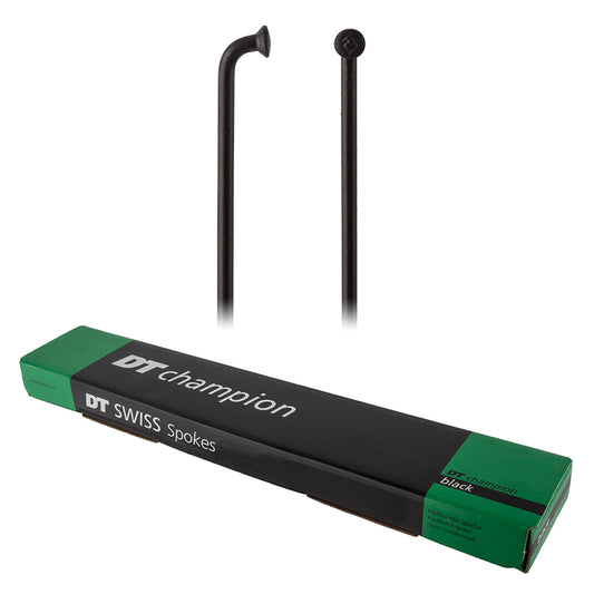 Dt swiss Champion Straight Pull Straight Pull 2.0 (14G) 290mm Box of 100 Black No-Goodwynn's