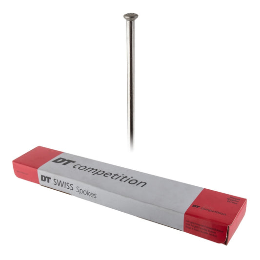 Dt swiss Competition Straight Pull Straight Pull 2.0/1.8/2.0 276mm Box of 100 Silver No-Goodwynn's