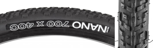 WTB Nano 40 Tire - 700 x 40 Clincher Wire Black-Goodwynn's