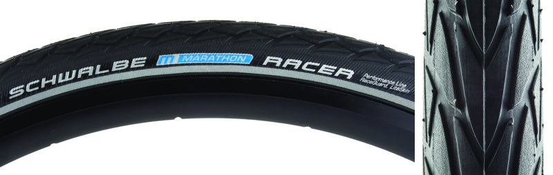 Schwalbe Marathon Racer Performance Lite RaceGuard 18x1.5 Standard Tire-Goodwynn&#39;sGoodwynn&#39;s