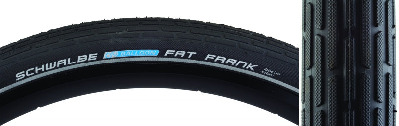 Schwalbe Fat Frank Tire - 29 x 2 Clincher Wire Active Line K-Guard Liteskin BLK/Reflective-Goodwynn&#39;sGoodwynn&#39;s