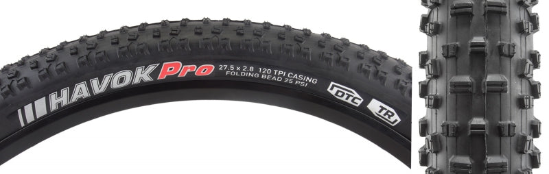 Kenda Havok Pro DTC/TR/TLR 27.5x2.8 Tubeless Tire