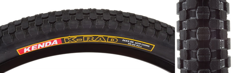 Kenda K-Rad Sport 26x2.5 Standard Tire-Goodwynn&#39;sGoodwynn&#39;s