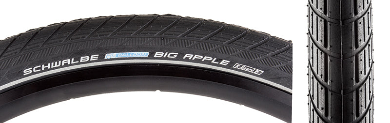 Schwalbe Big Apple Tire - 26 x 2.15 Clincher Wire Black K-Guard SBC-Goodwynn&#39;sGoodwynn&#39;s