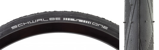 Schwalbe One Tire - 20 x 1-1/8" Clincher Wire BLK Performance Line RaceGuard Addix-Goodwynn's