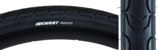 Kenda Kwest K193 Tire 700x40C Wire Clincher 30TPI Black-Goodwynn's