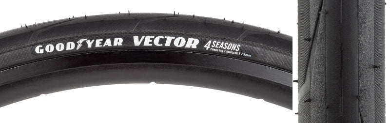 Goodyear Vector Four Seasons 700x25 Tubeless Tire-Goodwynn&#39;sGoodwynn&#39;s