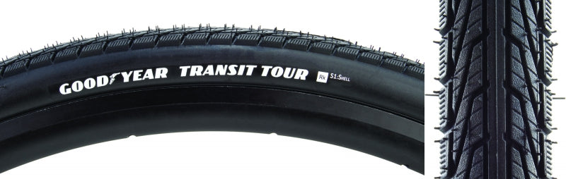 Goodyear Transit Tour Tire - 700 x 35  Clincher Wire Black-Goodwynn&#39;sGoodwynn&#39;s