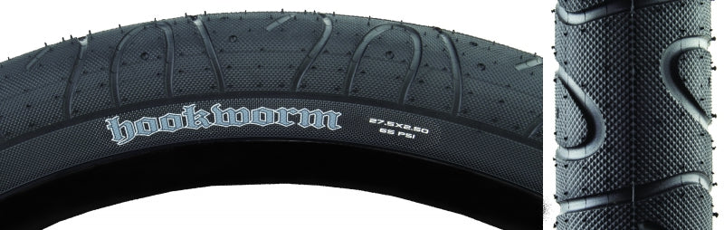 Maxxis Hookworm Tire 27.5"x2.50 Wire Clincher Single 60TPI Black-Goodwynn&#39;sGoodwynn&#39;s