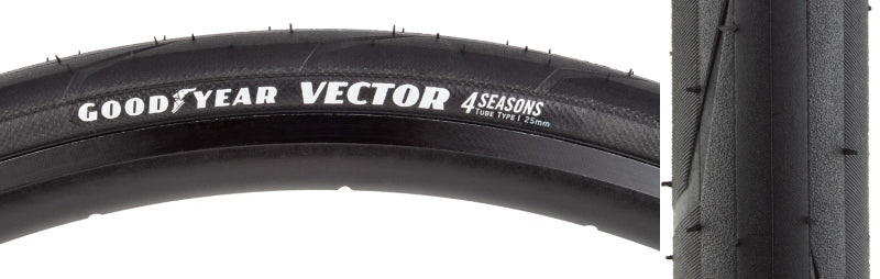 Goodyear Vector Four Seasons 700x25 Standard Tire-Goodwynn&#39;sGoodwynn&#39;s