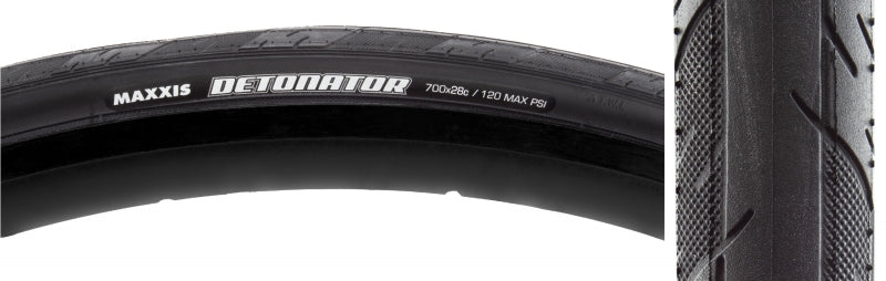 Maxxis Detonator Tire - 700 x 28 Clincher Wire Black-Goodwynn&#39;sGoodwynn&#39;s