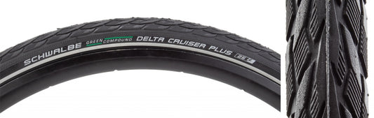 Schwalbe Delta Cruiser+ Active Twin PG 26x1.75 Standard Tire-Goodwynn's