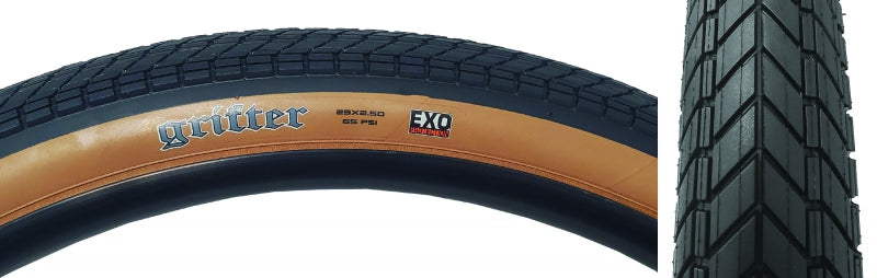 Maxxis Grifter Tire - 29 x 2.5 Clincher Wire Black/Tan EXO-Goodwynn&#39;sGoodwynn&#39;s