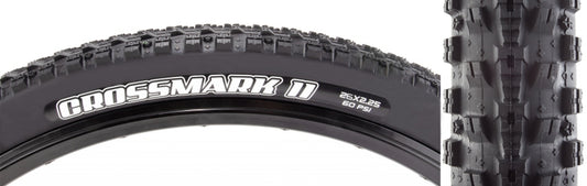 Maxxis Crossmark II Tire - 26 x 2.25 Clincher Wire Black-Goodwynn's