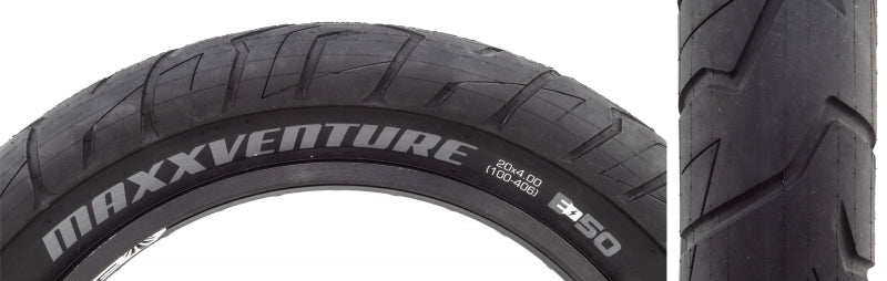 Maxxis MaxxVenture Tire - 20 x 4.00 Clincher Wire Black Ebike E-50-Goodwynn&#39;sGoodwynn&#39;s