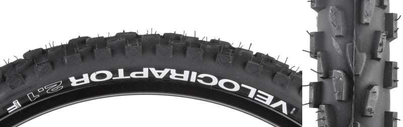 WTB VelociRaptor Comp Tire - 26 x 2.1 Clincher Wire Black Front-Goodwynn&#39;sGoodwynn&#39;s