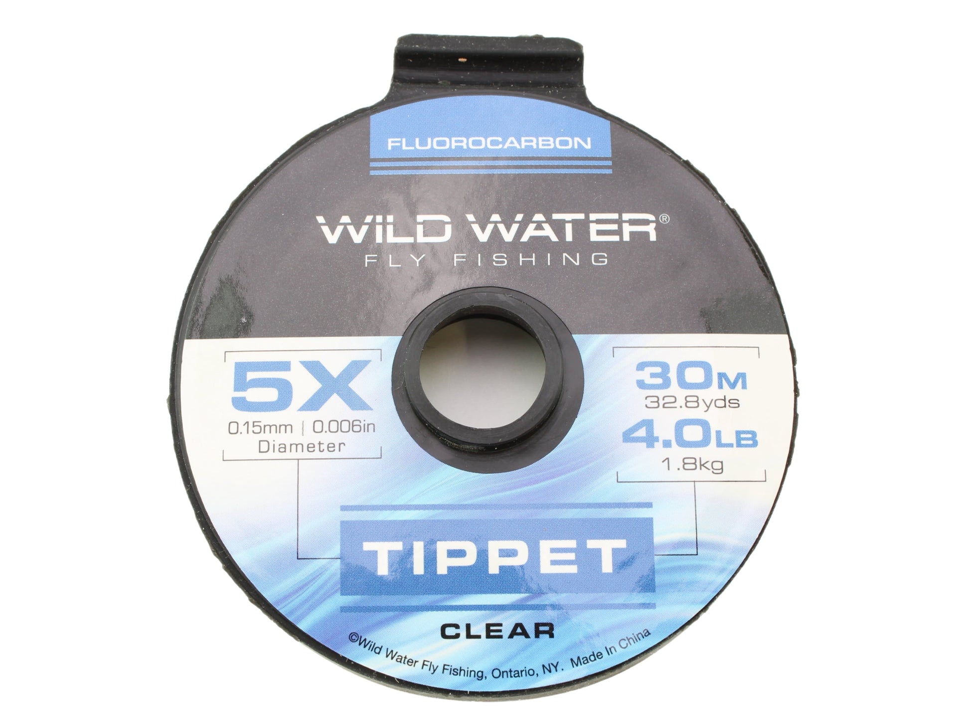 Wild Water Fly Fishing Fluorocarbon Tippet Spool 5X, 30m-Goodwynn&#39;sGoodwynn&#39;s