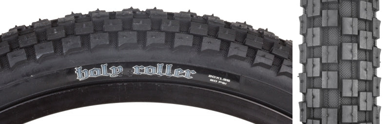 Maxxis Holy Roller Tire - 20 x 1.95 Clincher Wire Black Single-Goodwynn&#39;sGoodwynn&#39;s