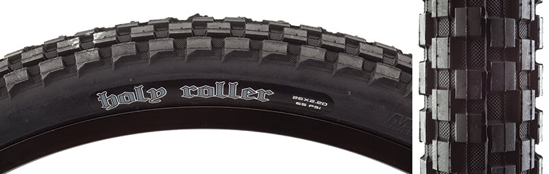 Maxxis Holy Roller Tire - 26 x 2.2 Clincher Wire Black Single-Goodwynn&#39;sGoodwynn&#39;s