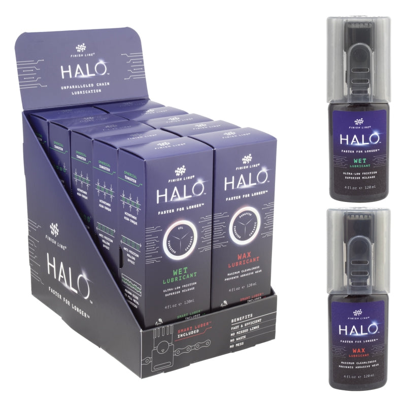 Finish line Halo Wax + Wet Lubricant 4 oz Squeeze Bottle Unspecified/Other-Goodwynn&#39;sGoodwynn&#39;s