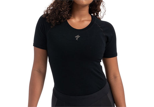 Specialized seamless merino baselayer ss wmn black xxl-Goodwynn's