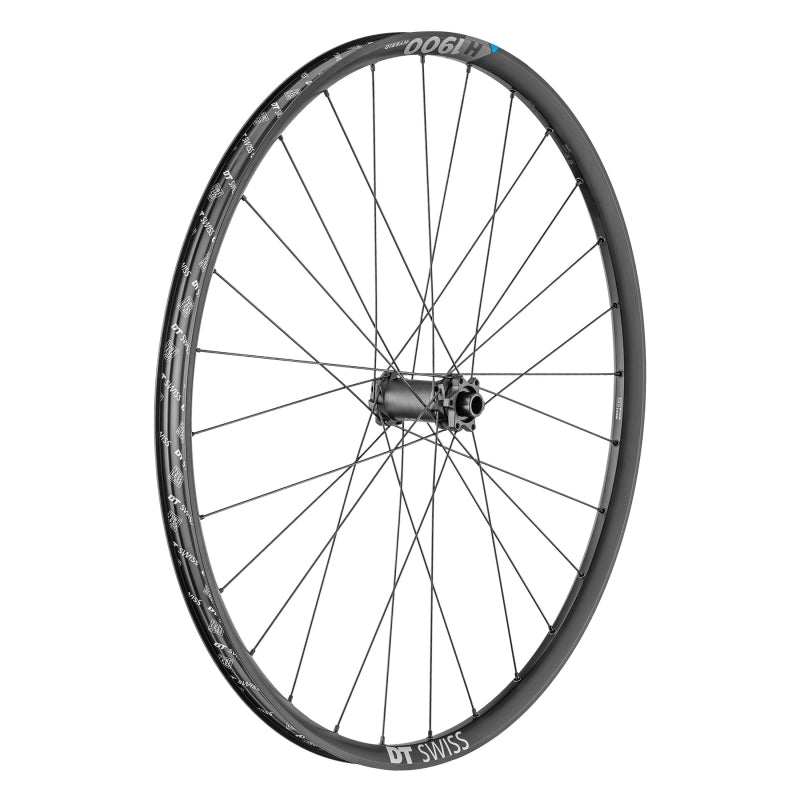 DT Swiss H 1900 Spline 30 Front Wheel - 29" 15 x 110mm 6-Bolt Black-Goodwynn&#39;sGoodwynn&#39;s