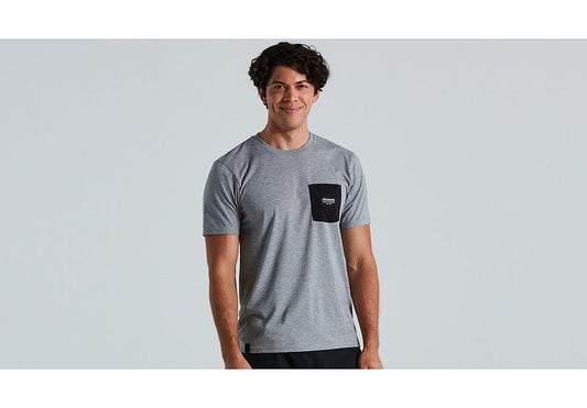 Specialized pocket tee men charcoal xs-Goodwynn's