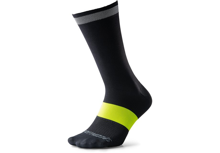 Specialized reflect tall sock black s