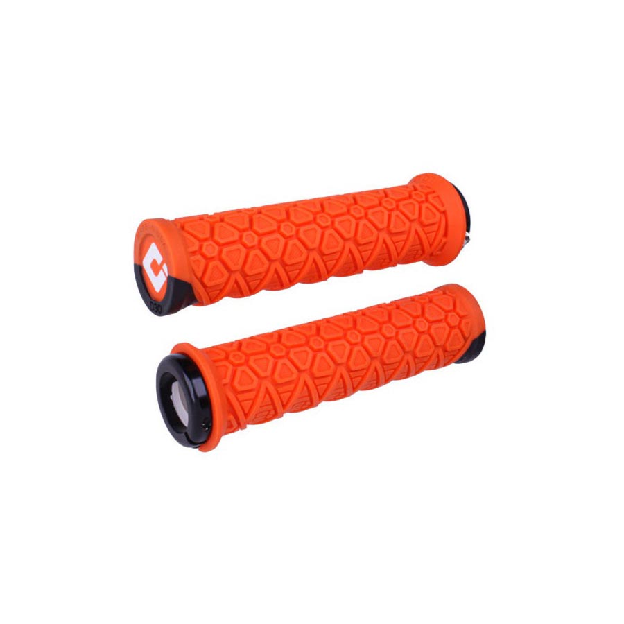 ODI Vanquish V2.1 Grips - Orange Lock-On-Goodwynn&#39;sGoodwynn&#39;s