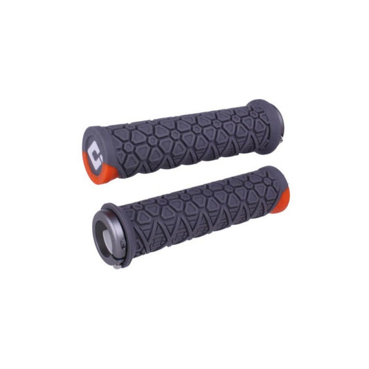 ODI Vanquish V2.1 Grips - Graphite Lock-On-Goodwynn's