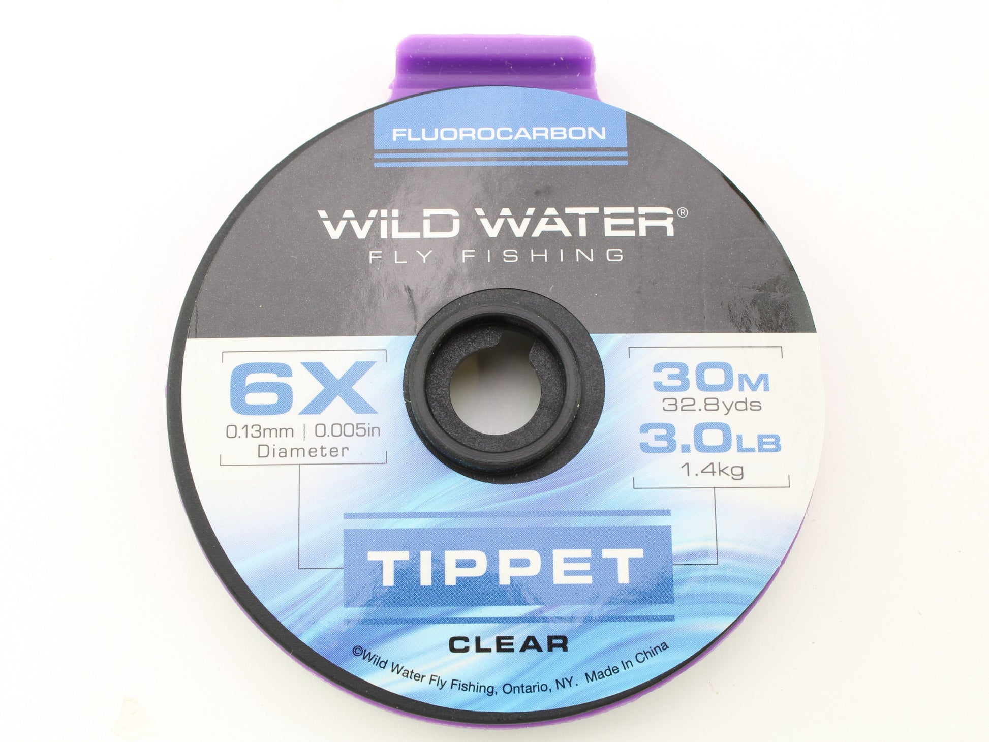 Wild Water Fly Fishing Fluorocarbon Tippet Spool 6X, 30m-Goodwynn&#39;sGoodwynn&#39;s