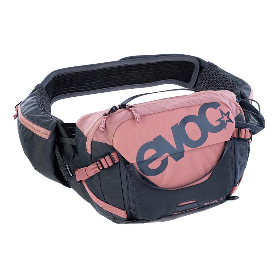 EVOC Hip Pack Pro 3 Hip Pack 3L Not included Dusty Pink/Carbon Grey-Goodwynn&#39;sGoodwynn&#39;s