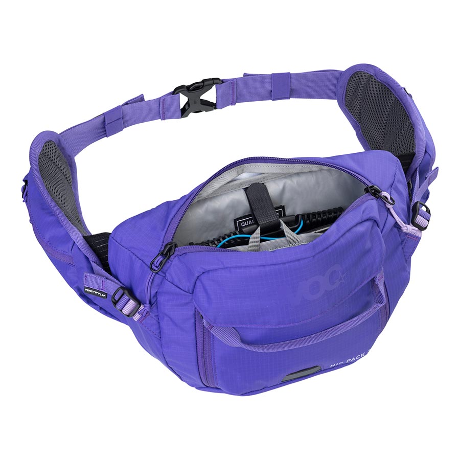 EVOC Hip Pack 3 + 1.5L Bladder Hip Pack 3L Included (1.5L) Violet-Goodwynn&#39;sGoodwynn&#39;s