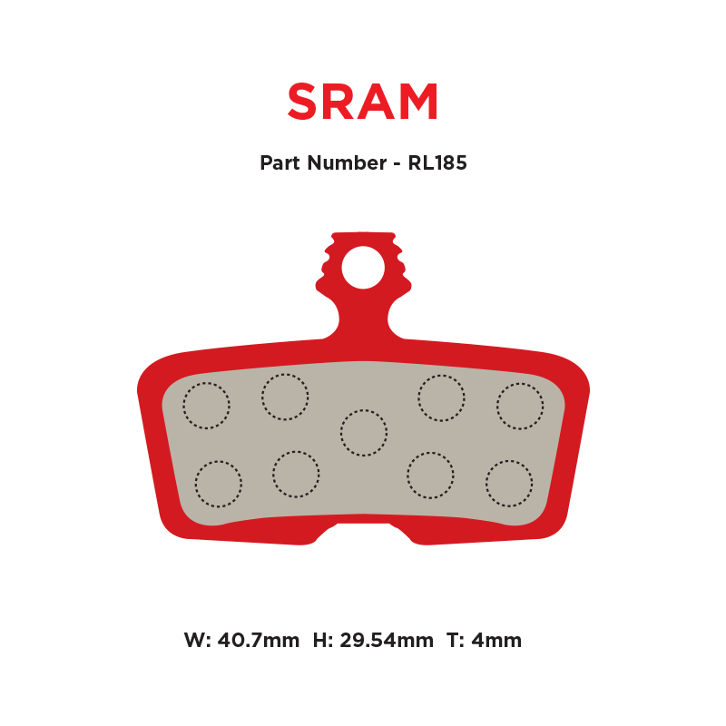 MTX Red Label RACE Brake Pads