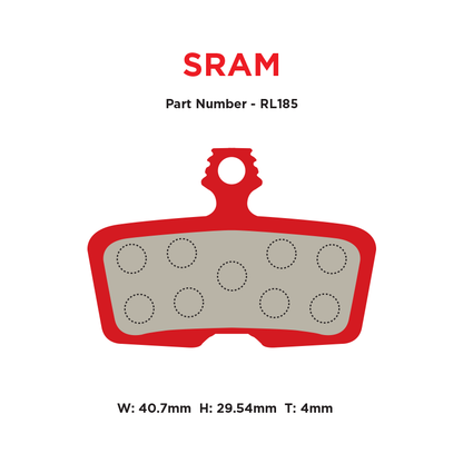 MTX Red Label RACE Brake Pads